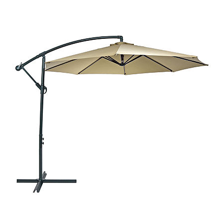 Sunnydaze Collection Patio Umbrella, One Size, Beige