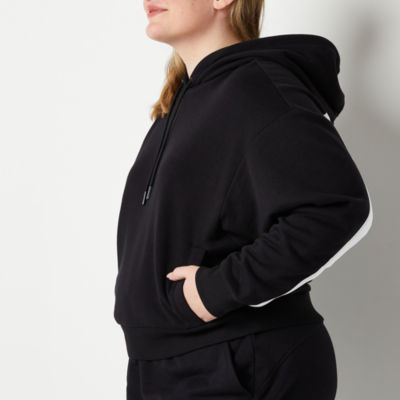 Sports Illustrated Plus Womens Long Sleeve Active Hoodie
