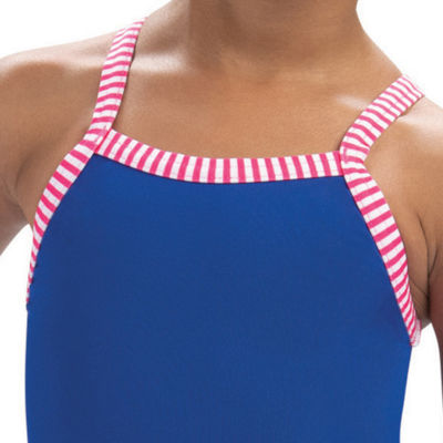 Dolfin Little Girls One Piece Swimsuit