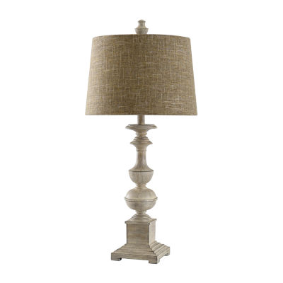 Stylecraft Cromwell 15" W Off-White Table Lamp