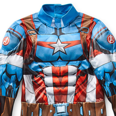 Disney Collection Captain America Roleplay Boys Dress Up Costume