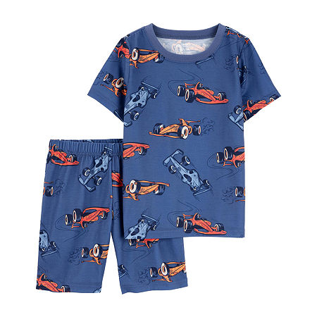 Carter's Little & Big Boys 2-pc. Pajama Sets, 10, Blue