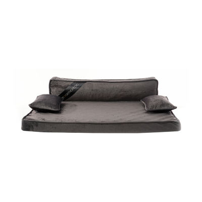 Precious Tails 35" Gray Orthopedic Pet Bed