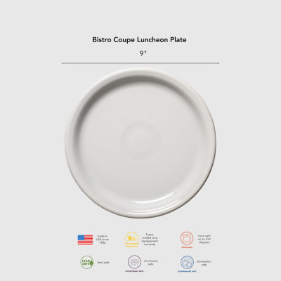 Fiesta Bistro Coupe China Luncheon Plate