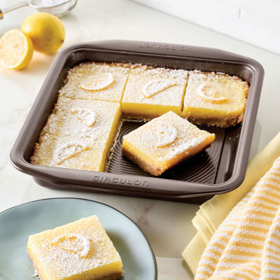 Circulon® Nonstick Bakeware, 9-Inch Square Cake Pan, Chocolate