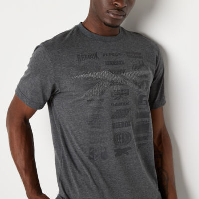 Reebok Mens Crew Neck Short Sleeve Active T-Shirt