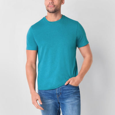 St. John's Bay Super Soft Mens Crew Neck Short Sleeve T-Shirt