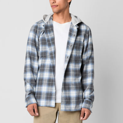 Arizona Mens Hooded Flannel