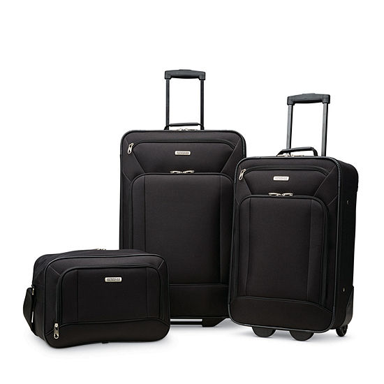 American Tourister Fieldbrook Xlt 3-pc. Lightweight Luggage Set, Color ...