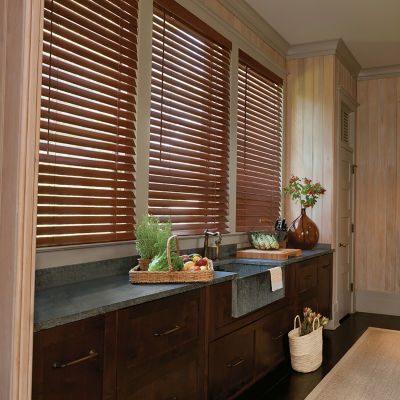 LEVOLOR Real Wood 2" Custom Cordless Wood Blinds - JCPenney