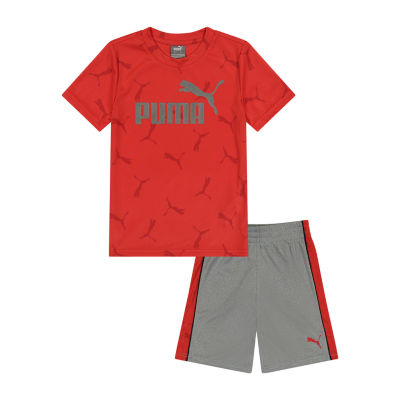 PUMA Little Boys 2-pc. Short Set