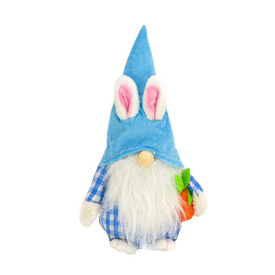 National Tree Co. Blue Easter Bunny Easter Gnome