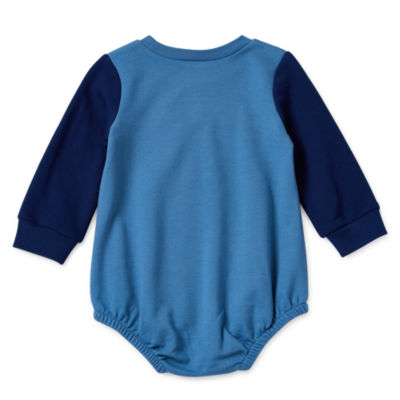 Okie Dokie Baby Boys Long Sleeve Romper