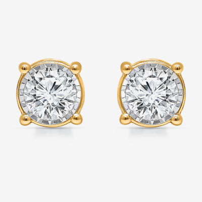 Tru Miracle Lab Grown White Diamond 10K Gold