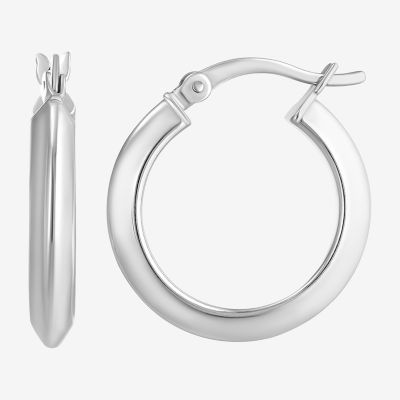Womens Cubic Zirconia Sterling Silver Round Pair Earring Set