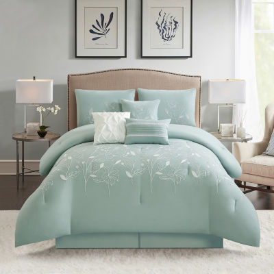 Stratford Park Mardi 7pc. Floral Lightweight Comforter Set JCPenney