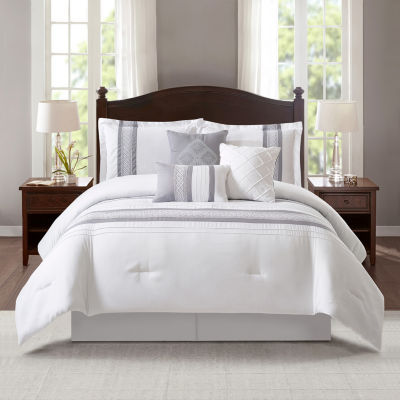 Stratford Park Keegan 7pc 7-pc. Lightweight Comforter Set