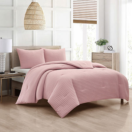 Stratford Park Elise 3-pc. Lightweight Comforter Set, One Size, Pink