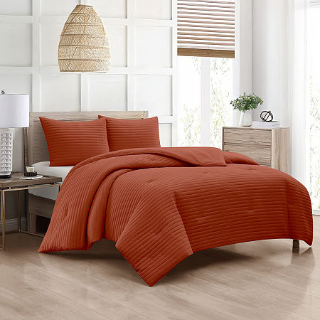 Stratford Park Elise 3-pc. Lightweight Comforter Set, One Size, Orange