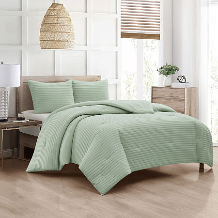 Stratford Park Elise 3-pc. Lightweight Comforter Set, One Size, Green