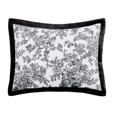 Laurel Manor Toile Garden Cotton Comforter Set