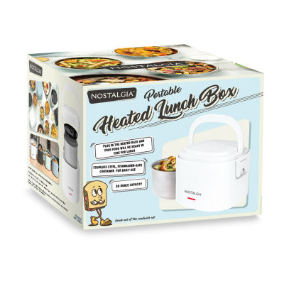 Nostalgia 20oz. Portable Heated Lunch Box