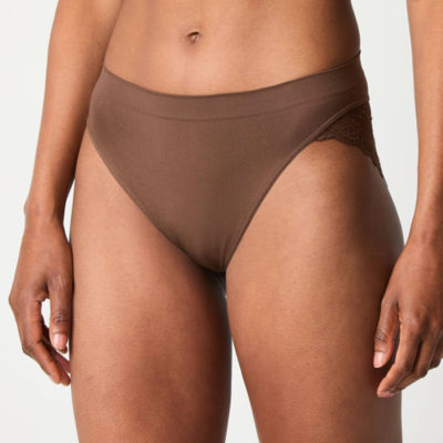 Ambrielle Seamless Lace High Cut Panty
