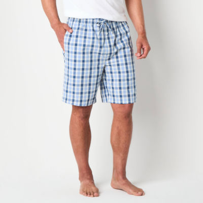St. John's Bay Mens Poplin Pajama Shorts