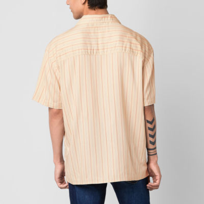 Arizona Mens Short Sleeve Regular Fit Button-Down Shirt