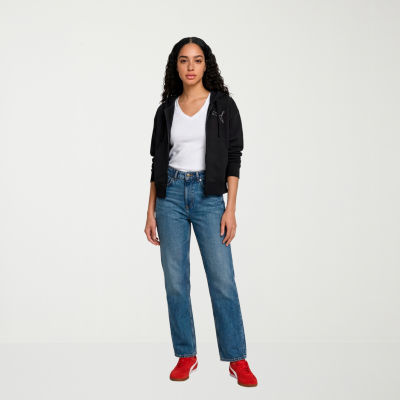 PUMA Womens Long Sleeve Zipper Active Hoodie