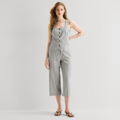 a.n.a Womens Square Neck Sleeveless Vest