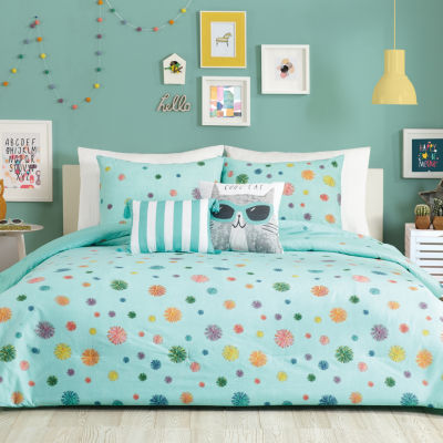 Urban Playground Pom Pom Comforter Set