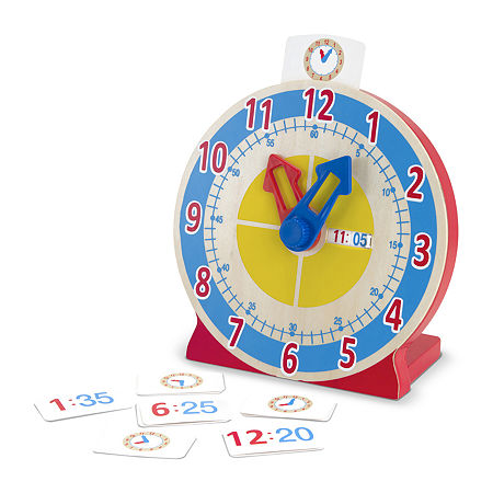 Melissa & Doug Turn & Tell Wooden Clock, One Size, Multiple Colors