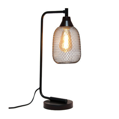 Industrial Mesh Desk Lamp