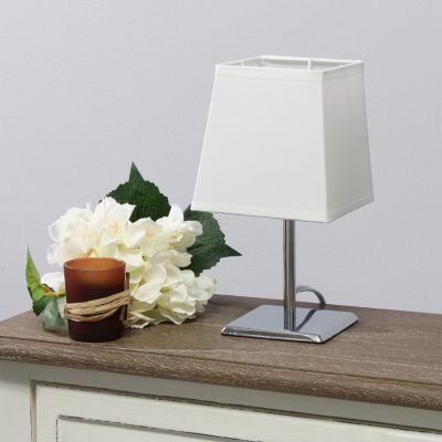 Square Shade Metal Table Lamp