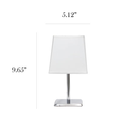 Square Shade Metal Table Lamp