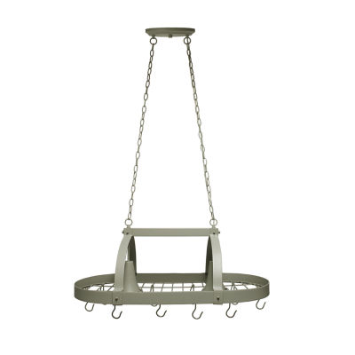 All the Rages Nickel Pot Rack Pendant Light