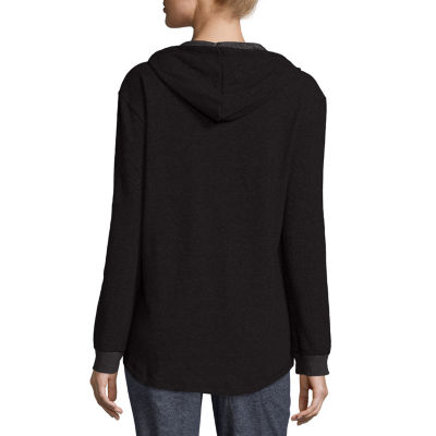 Hanes Womens Long Sleeve French Terry Zip Hoodie - JCPenney