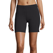Xersion EverContour Womens Quick Dry Bike Short, Color: Classic Charcoal -  JCPenney