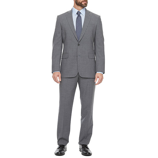 Stafford Signature Wool Gray Classic Fit Suit Separates