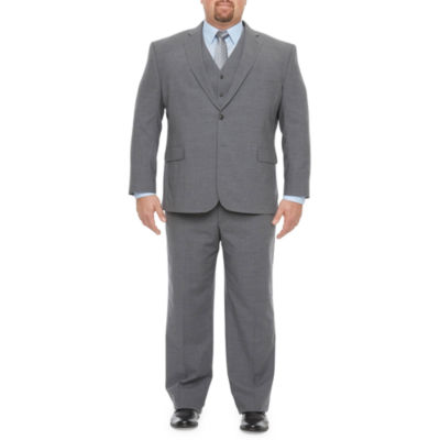 Stafford Signature Wool Classic Fit Big and Tall Suit Separates, Color