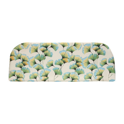 Outdoor Dècor Bench Floral Knife Edge Patio Seat Cushion, Color Green JCPenney