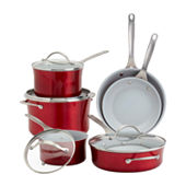 Frigidaire Stainless Steel 12-pc. Cookware Set, Color: Ss - JCPenney