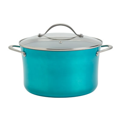 Granitestone Blue 2.5qt. Sauce Pan with Tempered Glass Lid, Color: Blue -  JCPenney