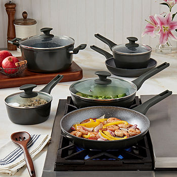 New - Emeril Lagasse Forever Pans 10 Piece Cookware Set With