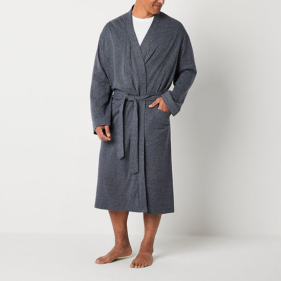 Stafford Mens Long Sleeve Long Length Robe - JCPenney