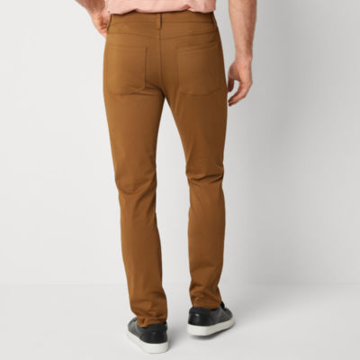 Stylus 5 Pocket Mens Slim Fit Flat Front Pant