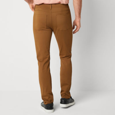 Stylus 5 Pocket Mens Slim Fit Flat Front Pant - JCPenney