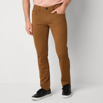 Stylus 5 Pocket Mens Slim Fit Flat Front Pant