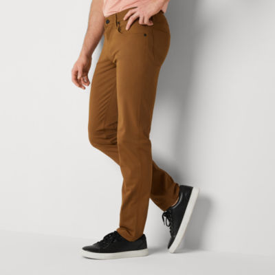 Stylus 5 Pocket Mens Slim Fit Flat Front Pant